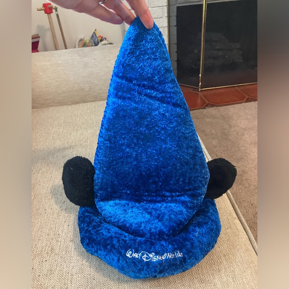 Walt disney world blue mickey mouse sorcerers hat - Picture 3 of 6